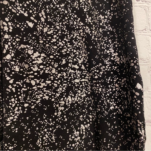 Torrid Womens Premium Leggings 1 Metallic Splatter Back High Waist Ankle Length - Picture 4 of 4
